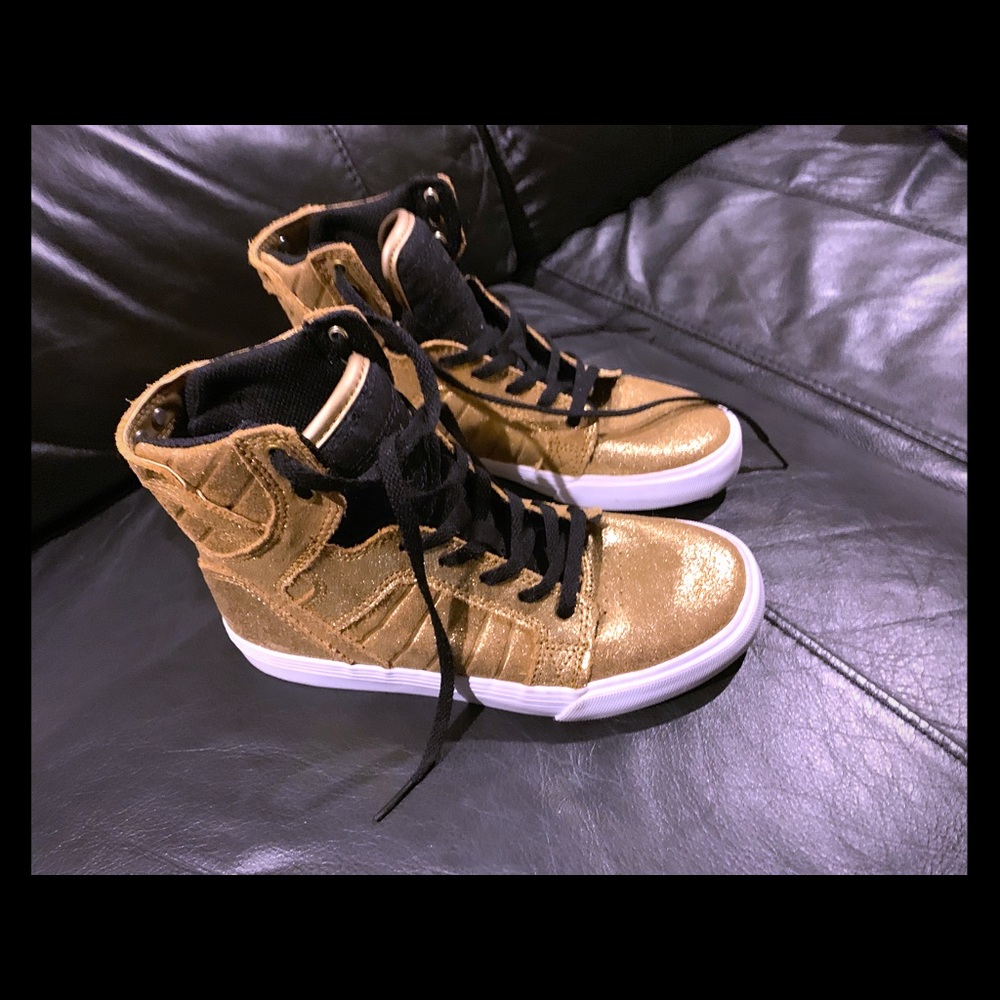 Kids Supra High top sneakers.